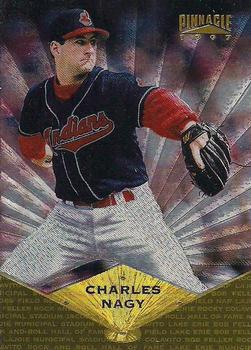 1997 Pinnacle - Museum Collection #3 Charles Nagy Front