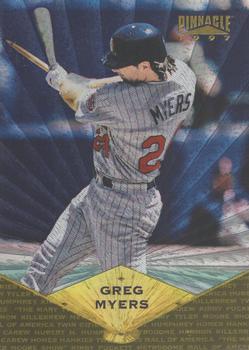 1997 Pinnacle - Museum Collection #5 Greg Myers Front