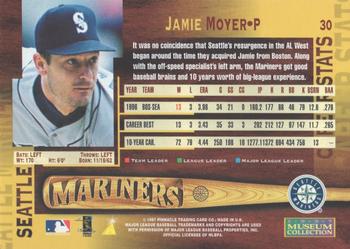 1997 Pinnacle - Museum Collection #30 Jamie Moyer Back