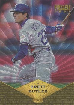 BRETT BUTLER 1997 Pinnacle Baseball Card #70 Los Angeles Dodgers