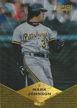 1997 Pinnacle - Museum Collection #90 Mark Johnson Front