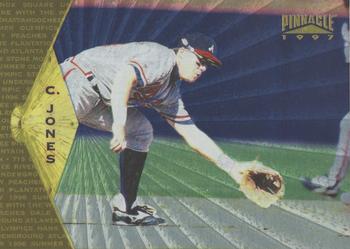 1997 Pinnacle - Museum Collection #96 Chipper Jones Front