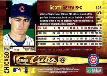 1997 Pinnacle - Museum Collection #126 Scott Servais Back