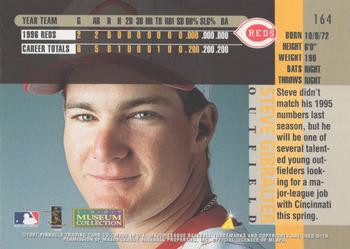 1997 Pinnacle - Museum Collection #164 Steve Gibralter Back