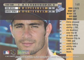 1997 Pinnacle - Museum Collection #168 Chris Stynes Back