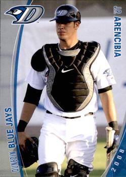 2008 Grandstand Dunedin Blue Jays #NNO J.P. Arencibia Front