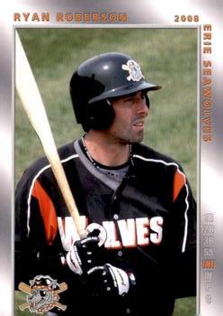2008 Grandstand Erie SeaWolves #NNO Ryan Roberson Front