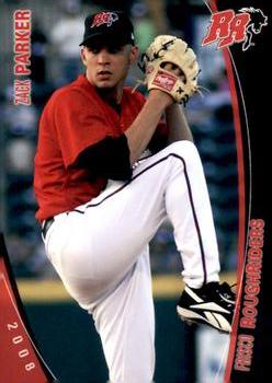 2008 Grandstand Frisco RoughRiders #NNO Zach Parker Front