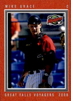 2008 Grandstand Great Falls Voyagers #5 Mike Grace Front