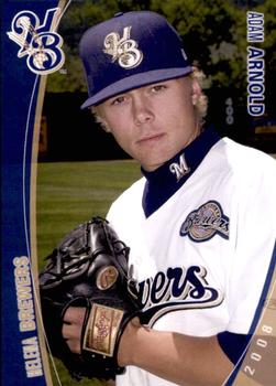 2008 Grandstand Helena Brewers #NNO Adam Arnold Front