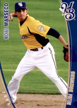 2008 Grandstand Helena Brewers #NNO Michael Marseco Front