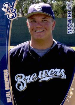 2008 Grandstand Helena Brewers #NNO Liam Ohlmann Front