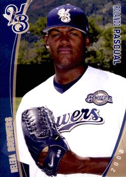 2008 Grandstand Helena Brewers #NNO Rolando Pascual Front