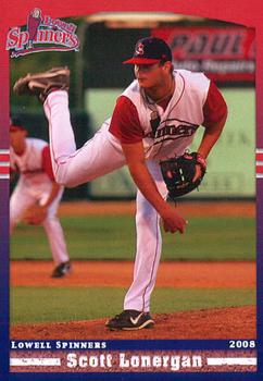2008 Grandstand Lowell Spinners Update #NNO Scott Lonergan Front