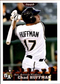 2008 Grandstand San Antonio Missions #10 Chad Huffman Front