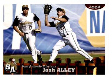 2008 Grandstand San Antonio Missions #29 Josh Alley Front