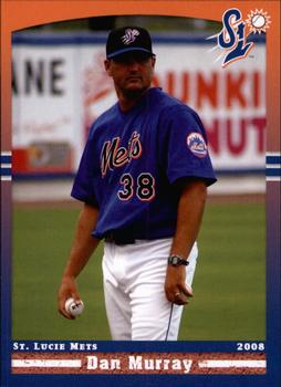 2008 Grandstand St. Lucie Mets #NNO Dan Murray Front
