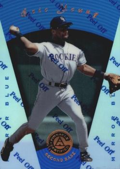 1997 Pinnacle Certified - Mirror Blue #86 Eric Young Front