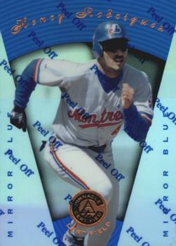 1997 Pinnacle Certified - Mirror Blue #91 Henry Rodriguez Front