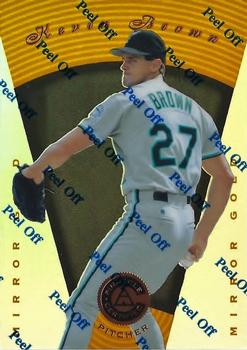 1997 Pinnacle Certified - Mirror Gold #85 Kevin Brown Front