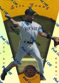 1997 Pinnacle Certified - Mirror Gold #86 Eric Young Front