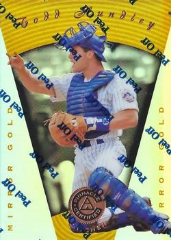 1997 Pinnacle Certified - Mirror Gold #87 Todd Hundley Front