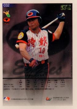 1996 CPBL Pro-Card Series 3 - Baseball Hall of Fame #032 Tsong-Fu Li Back