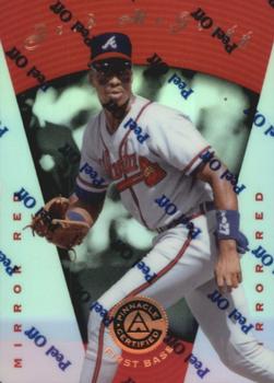 1997 Pinnacle Certified - Mirror Red #8 Fred McGriff Front