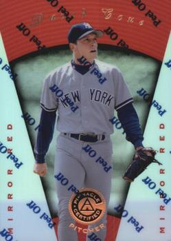 1997 Pinnacle Certified - Mirror Red #34 David Cone Front