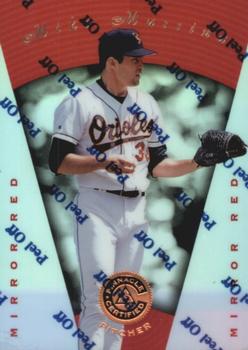 1997 Pinnacle Certified - Mirror Red #43 Mike Mussina Front