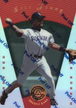 1997 Pinnacle Certified - Mirror Red #86 Eric Young Front