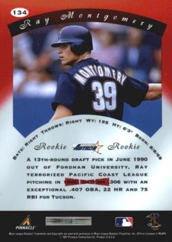 1997 Pinnacle Certified - Mirror Red #134 Ray Montgomery Back