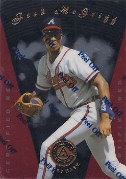 1997 Pinnacle Certified - Certified Red #8 Fred McGriff Front