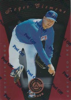 1997 Pinnacle Certified - Certified Red #39 Roger Clemens Front