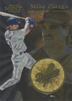 1997 Pinnacle Mint Collection - Gold #7 Mike Piazza Front