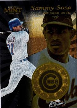 1997 Pinnacle Mint Collection - Gold #17 Sammy Sosa Front