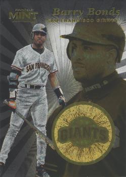 1997 Pinnacle Mint Collection - Gold #18 Barry Bonds Front