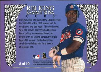 1997 Ultra - RBI Kings #8 Sammy Sosa Back