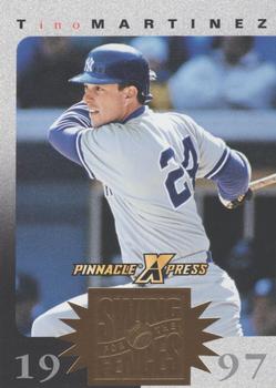 1997 Pinnacle X-Press - Swing for the Fences Upgrade Exchange #NNO Tino Martinez Front