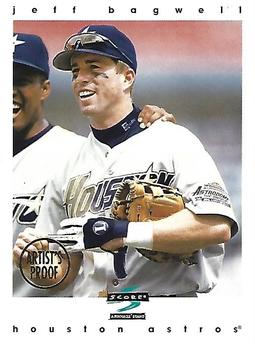 1997 Score - Artist's Proof White Border #1 Jeff Bagwell Front