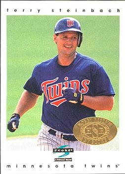 1997 Score - Hobby Reserve by Score #350 Terry Steinbach Front