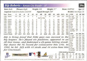 1997 Score - Hobby Reserve by Score #396 Bip Roberts Back