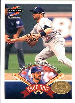 1997 Score - Hobby Reserve by Score #533 Chuck Knoblauch Front