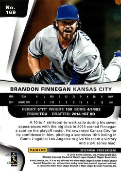 2015 Panini Prizm #169 Brandon Finnegan Back