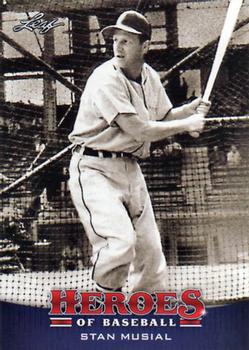 2015 Leaf Heroes of Baseball #52 Stan Musial Front