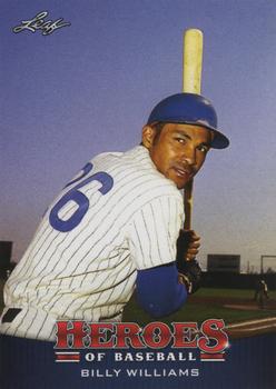 2015 Leaf Heroes of Baseball #6 Billy Williams Front
