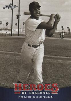 2015 Leaf Heroes of Baseball #21 Frank Robinson Front