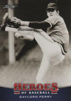 2015 Leaf Heroes of Baseball #23 Gaylord Perry Front