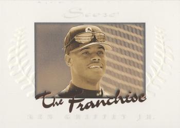 1997 Score - The Franchise Glowing #1 Ken Griffey Jr. Front