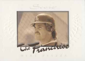 1997 Score - The Franchise Glowing #5 Mike Piazza Front